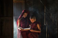 329 - READING BY THE DOOR - TAM KAM CHIU - canada <div